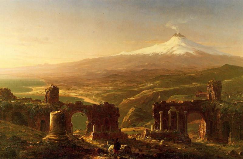 Thomas Cole Mount Etna from Taormina